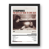 Stereophonics - You Gotta Go There To Come Back (2003) Poster - Setlist