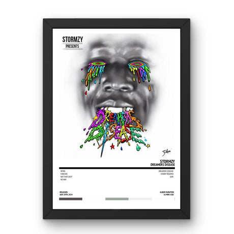 Stormzy - Dreamers Disease (2014) Poster - Setlist