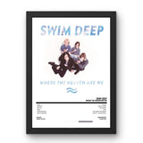 Swim Deep - Where the Heaven Are We (2013) Poster - Setlist