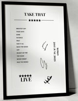 Take That 21st June 2023 KOKO London - Setlist