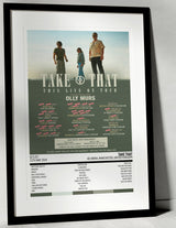 Take That This Life On Tour AO Arena Manchester 11th May 2024 - Setlist Tour Poster - Setlist