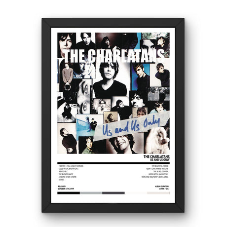 The Charlatans - Us And Us Only (1999) Poster - Setlist