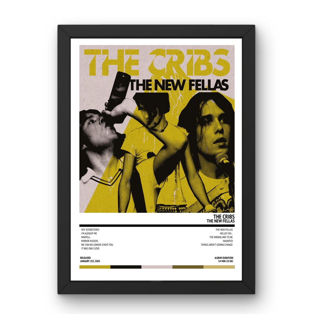 The Cribs - The New Fellas (2005) Poster - Setlist