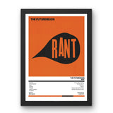 The Futureheads - Rant (2012) Poster - Setlist