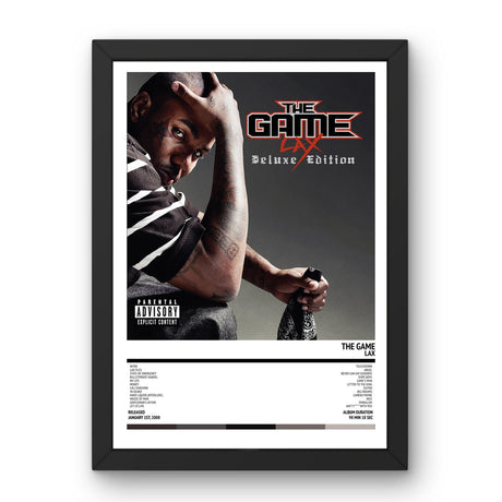 The Game - LAX (2008) Poster - Setlist