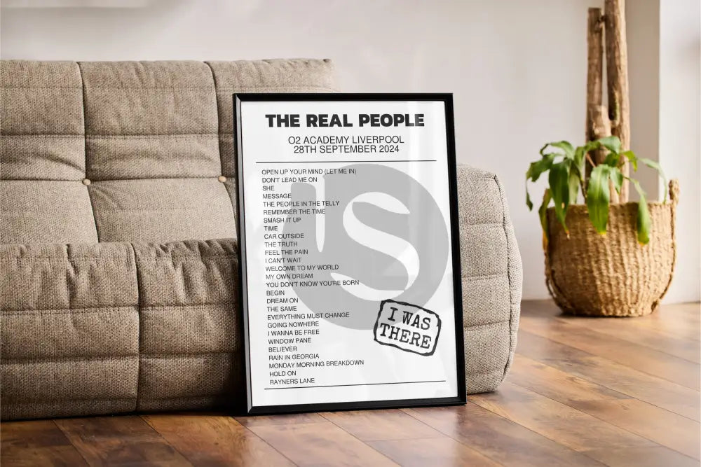 The Real People 28th September 2024 O2 Academy Liverpool Liverpool I Was There - Setlist