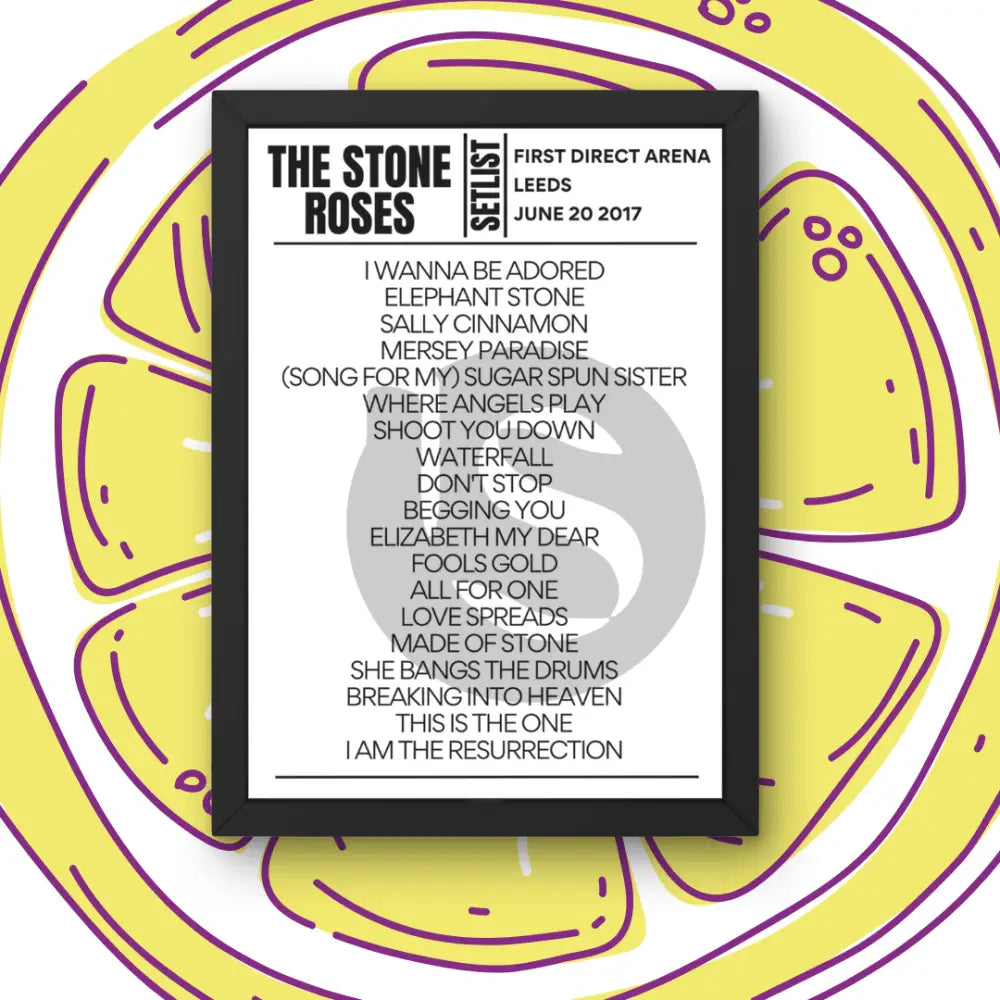 The Stone Roses First Direct Arena Leeds June 20 2017 Setlist - Setlist