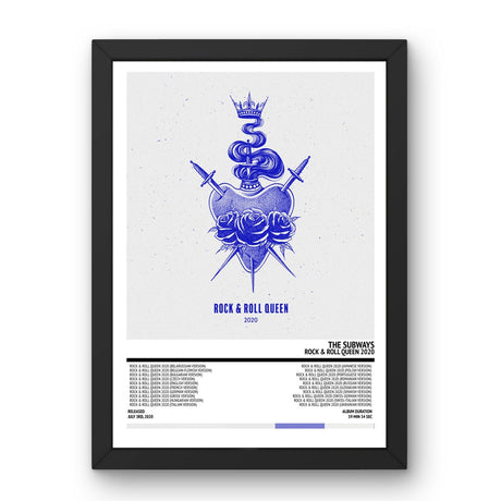 The Subways - Rock & Roll Queen 2020 (2020) Poster - Setlist