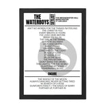 The Waterboys - Manchester - June 17th 2003 Replica Setlist - Setlist