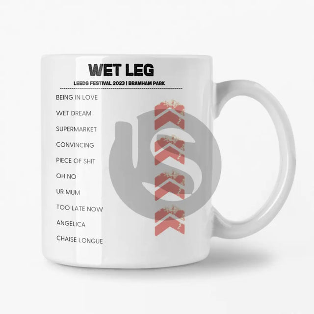 Wet Leg Leeds Festival 2023 Setlist Mug - Setlist