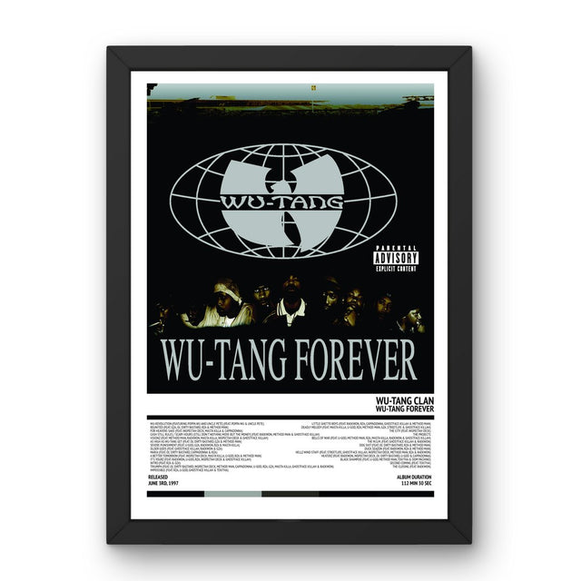 Wu - Tang Clan - Wu - Tang Forever (1997) Poster - Setlist