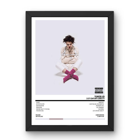 YUNGBLUD - 21st Century Liability (2018) Poster - Setlist