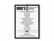DMA's Setlist Aylesbury April 9 2023 - Setlist