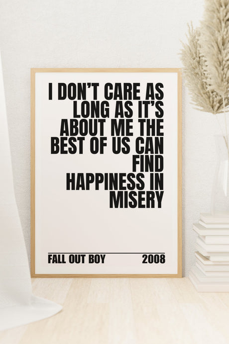 Fall Out Boy - I don't Care Lyrics - Setlist