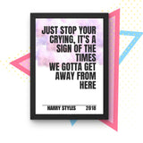 Harry Styles Sign Of The Times Lyrics - Setlist