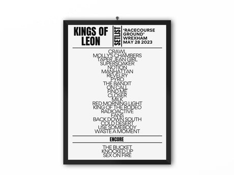 Kings Of Leon Setlist Wrexham May 28 2023 - Setlist