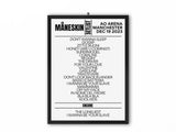 Maneskin Setlist Manchester December 19 2023 - Setlist