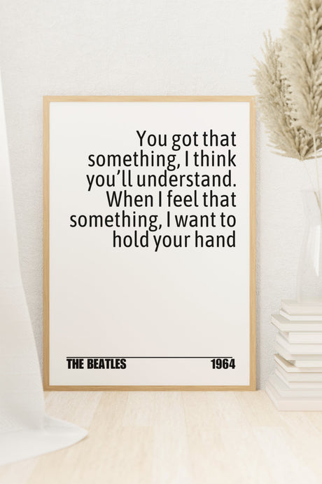 The Beatles - I Wanna Hold Your Hand Lyrics - Setlist