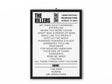 The Killers Leeds Festival 2023 Replica Setlist - Setlist