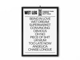 Wet Leg Setlist Finsbury Park July 2023 - Setlist